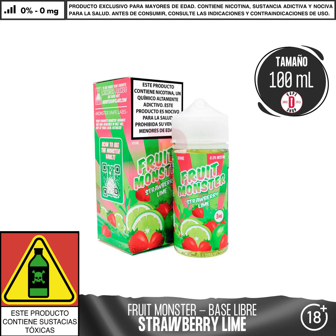 Fruit Monster Strawberry Lime