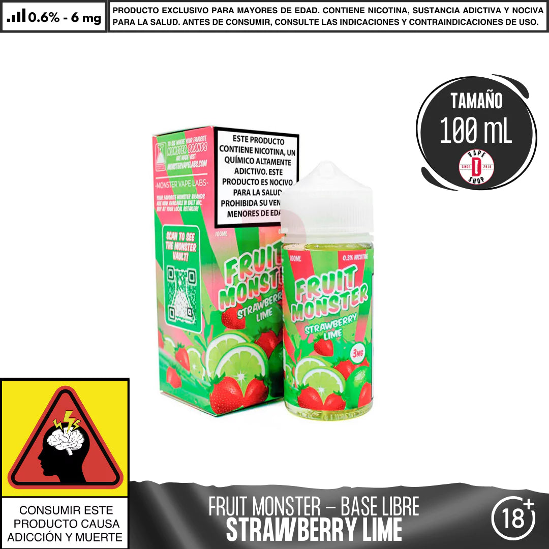 Fruit Monster Strawberry Lime