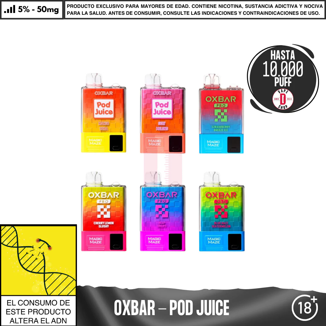 Oxbar - Magic Maze Pro 10.000 PUFF