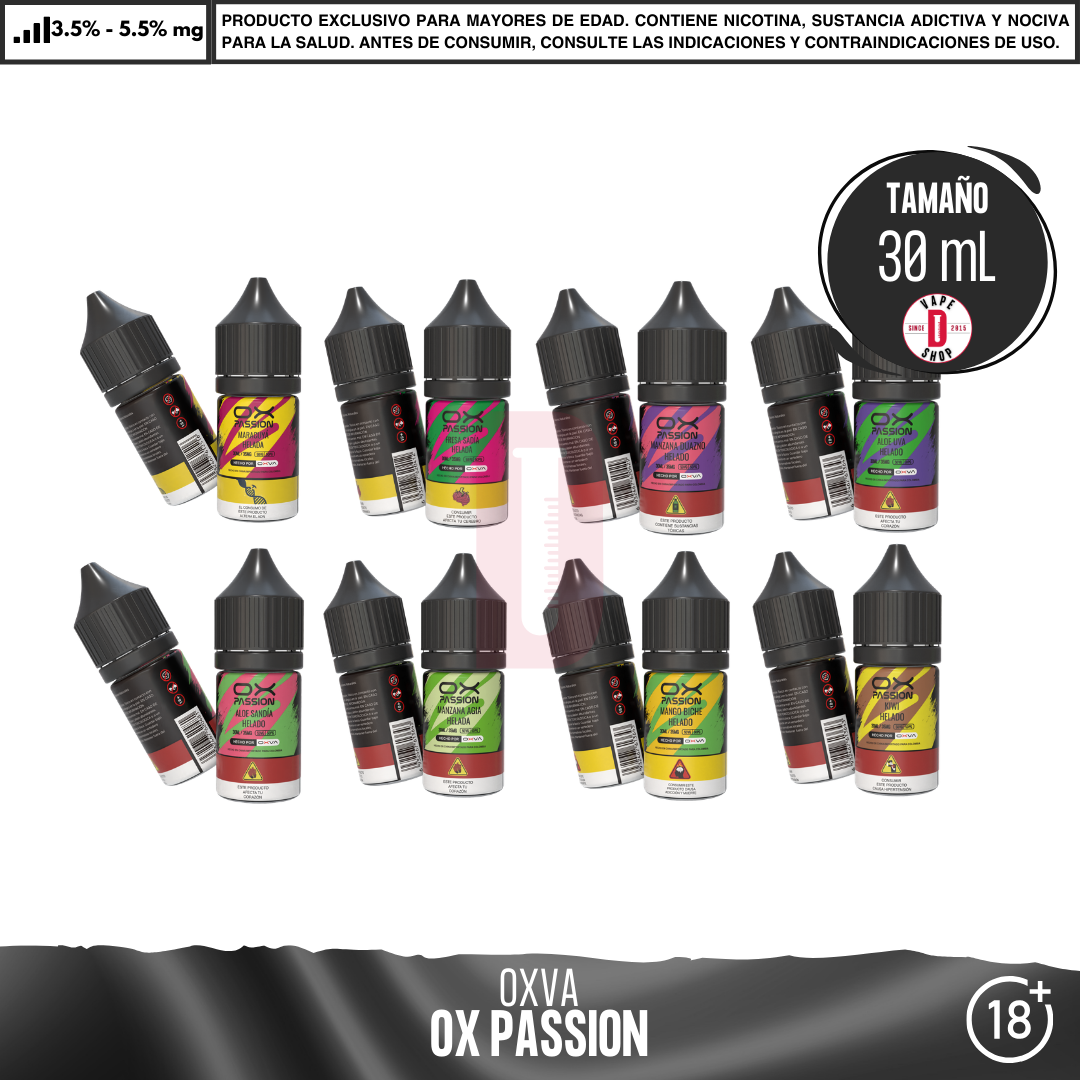 OX Passion - Sales de Nicotina