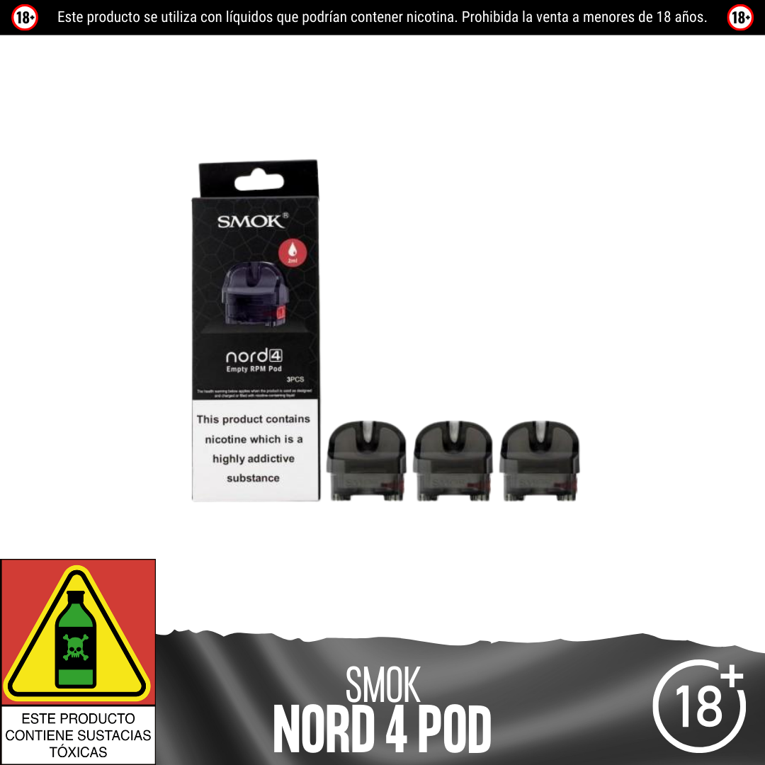 Smok -  Nord 4 Pod de Repuesto