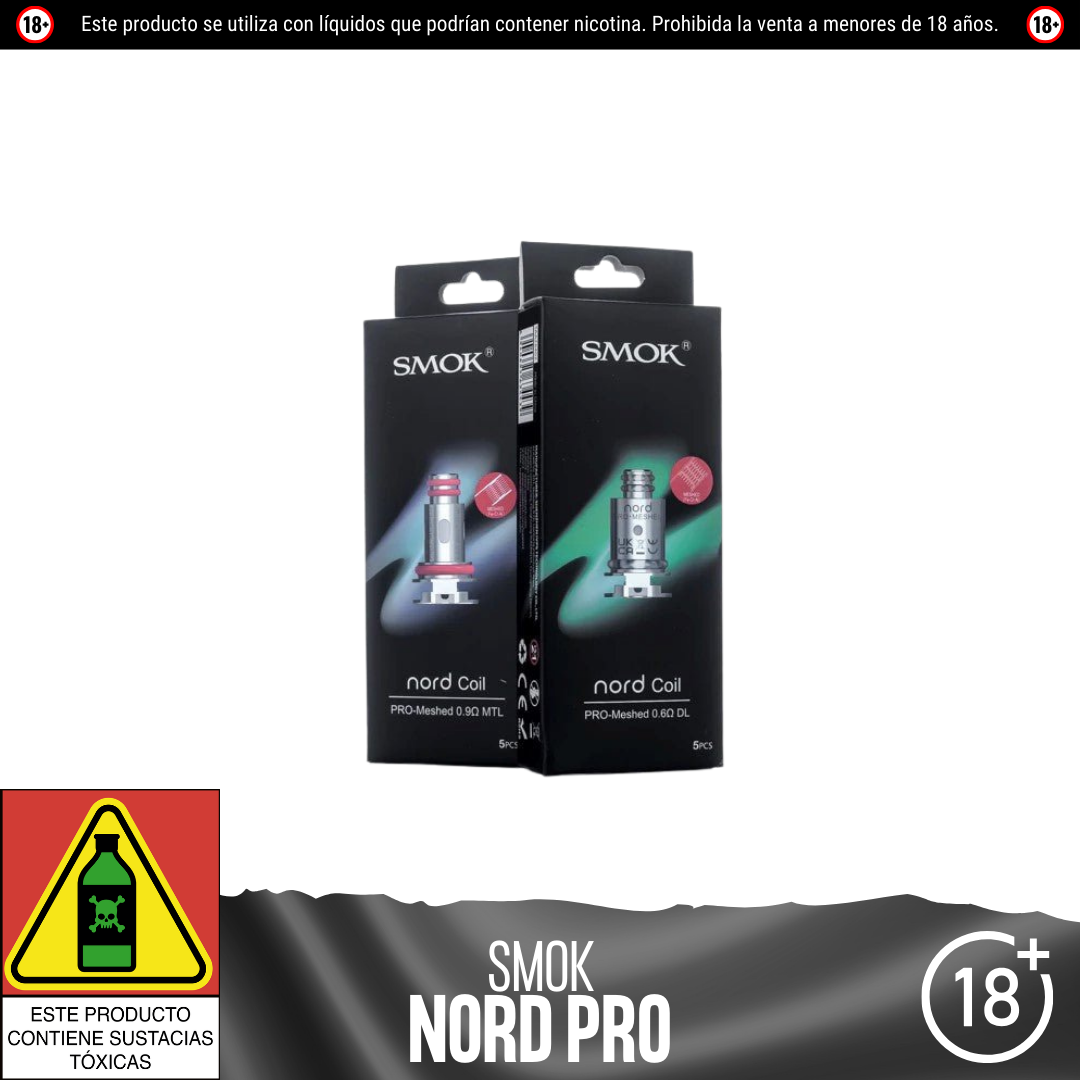 Smok - Resistencias Nord Pro