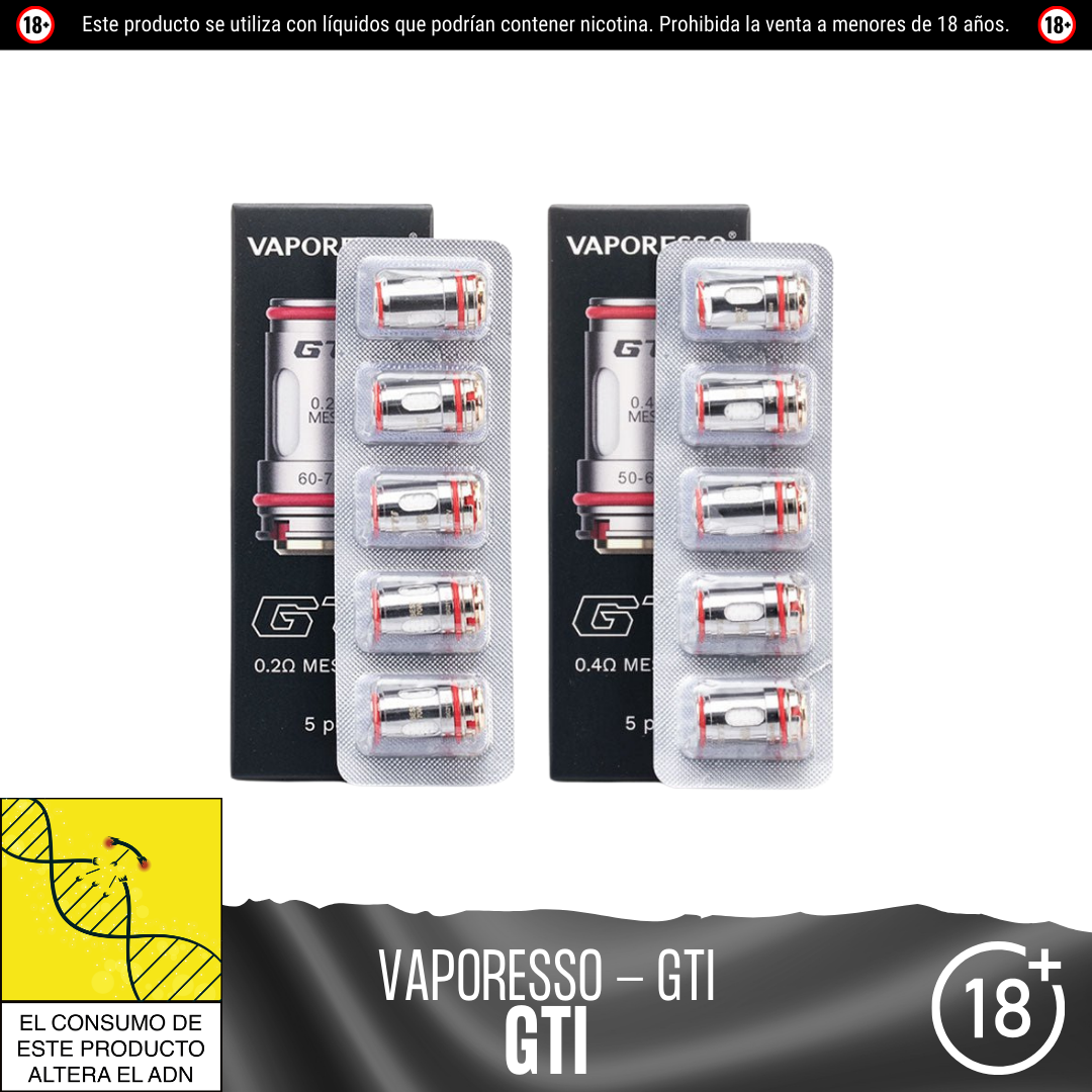Vaporesso - Resistencias GTI