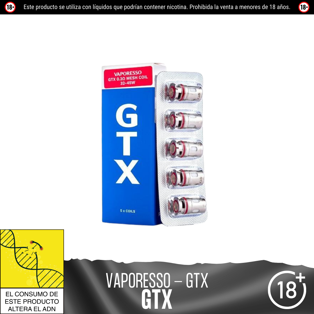 Vaporesso - Resistencias GTX