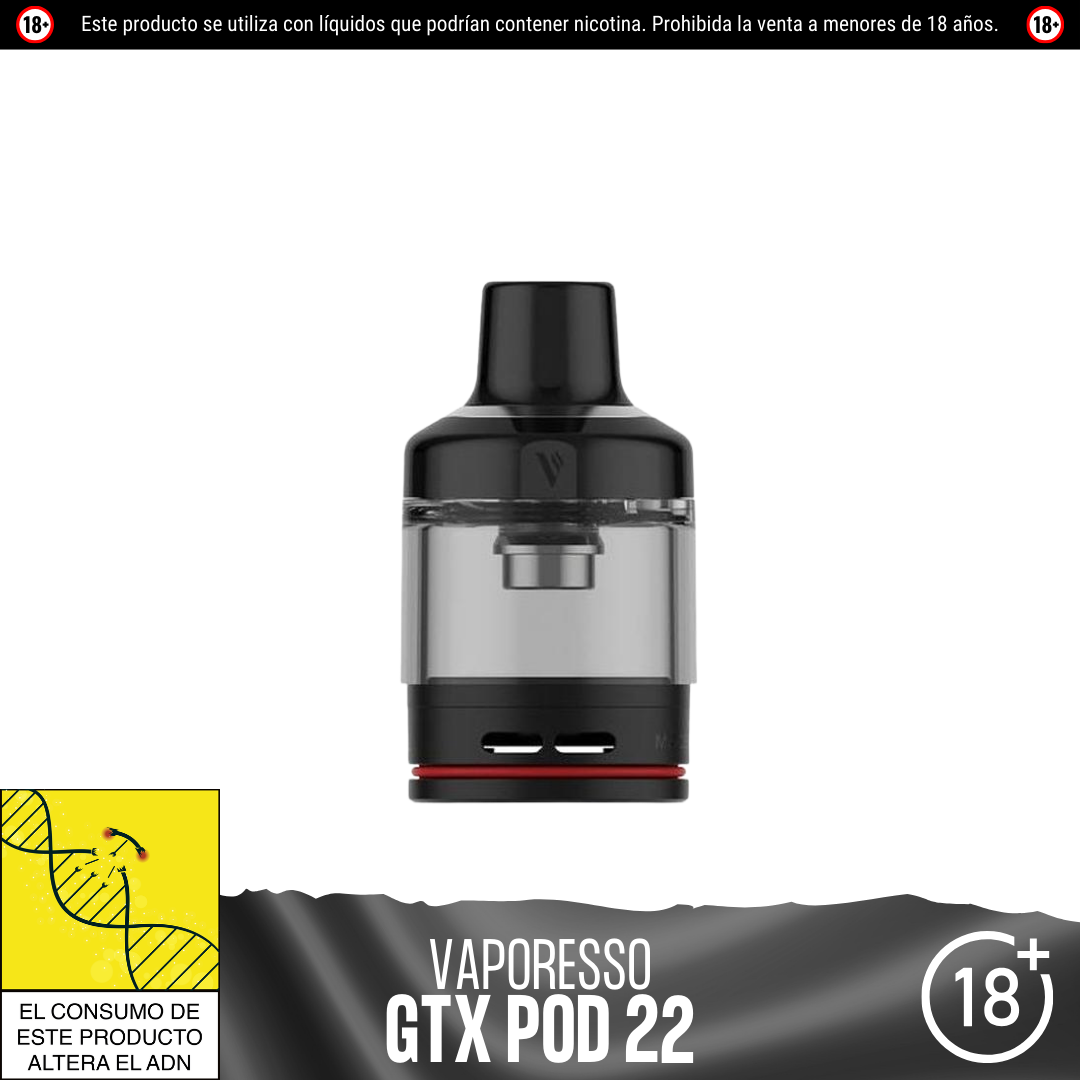 Vaporesso - Repuesto GTX Pod 22