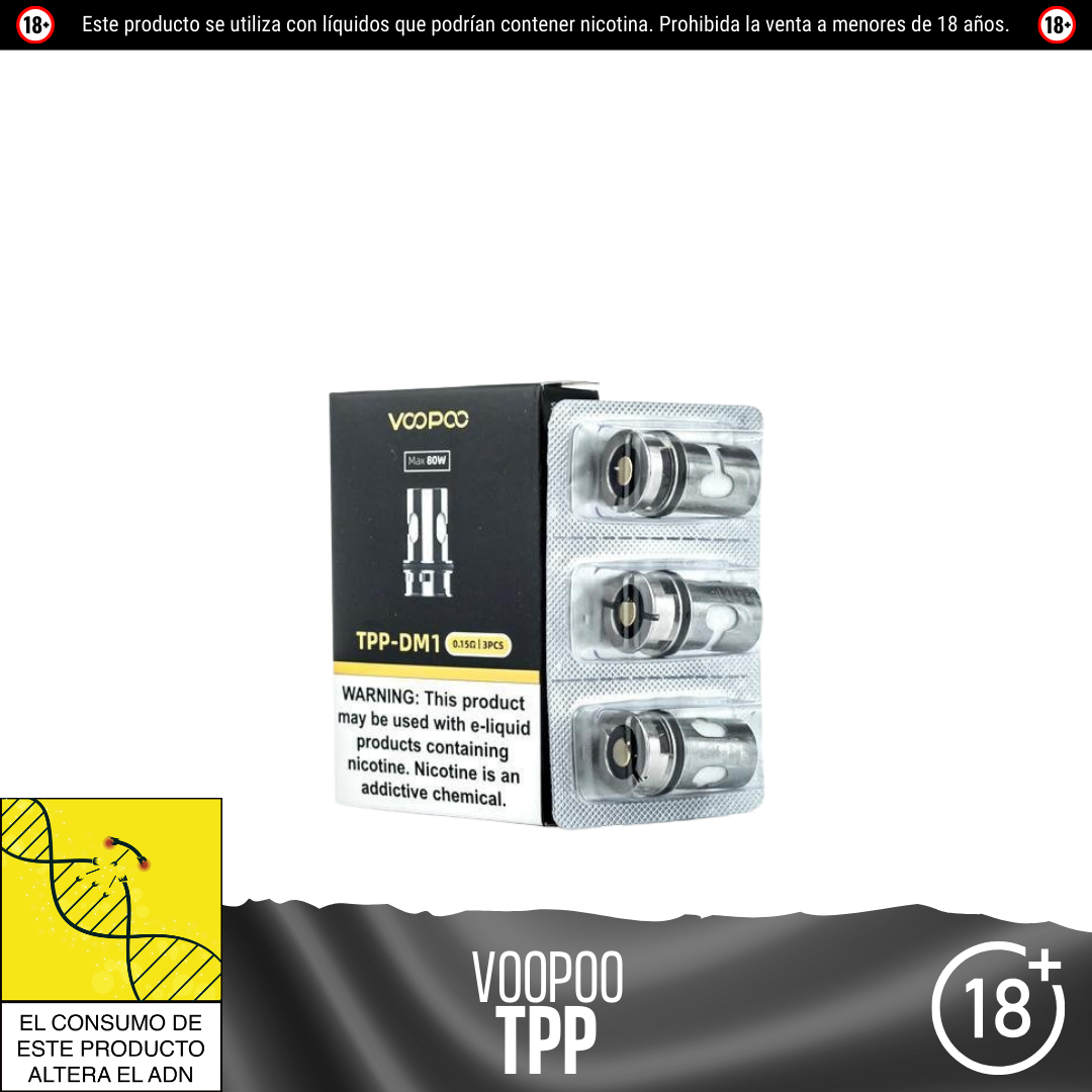 Voopoo - Resistencias TPP