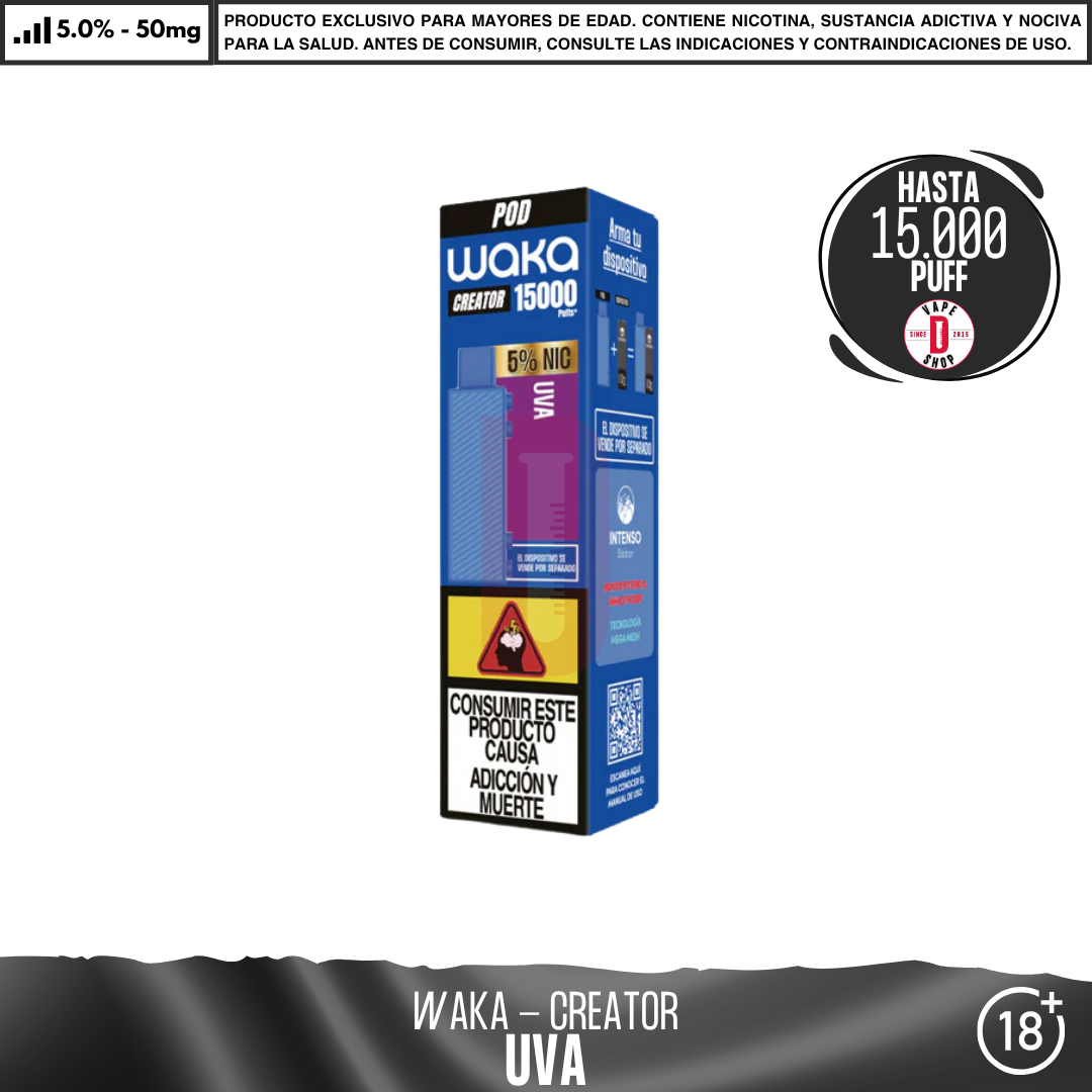 WAKA - Creator 15000 Puff