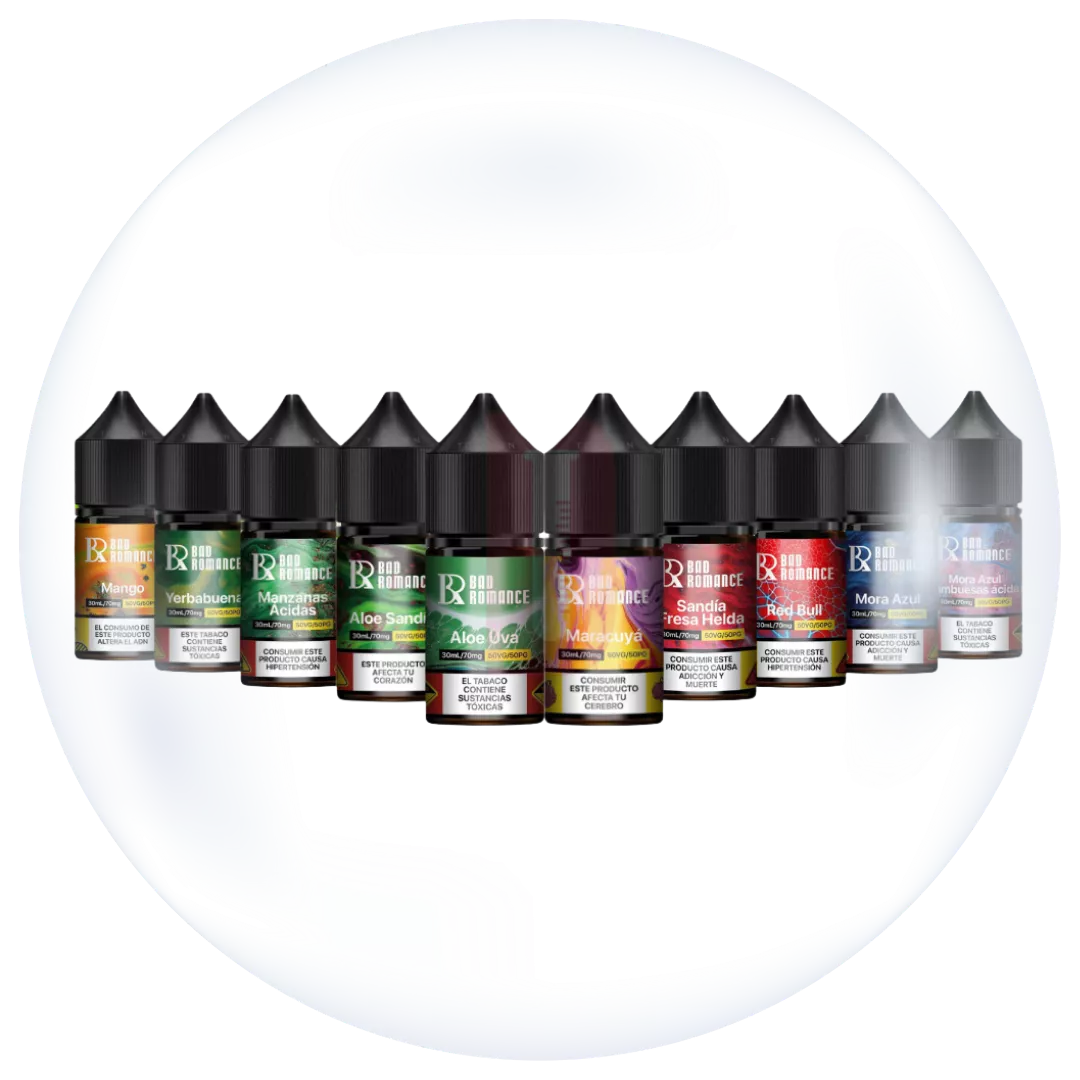 Icono de Bad Romance - Sales de Nicotina en DIY Vape Shop
