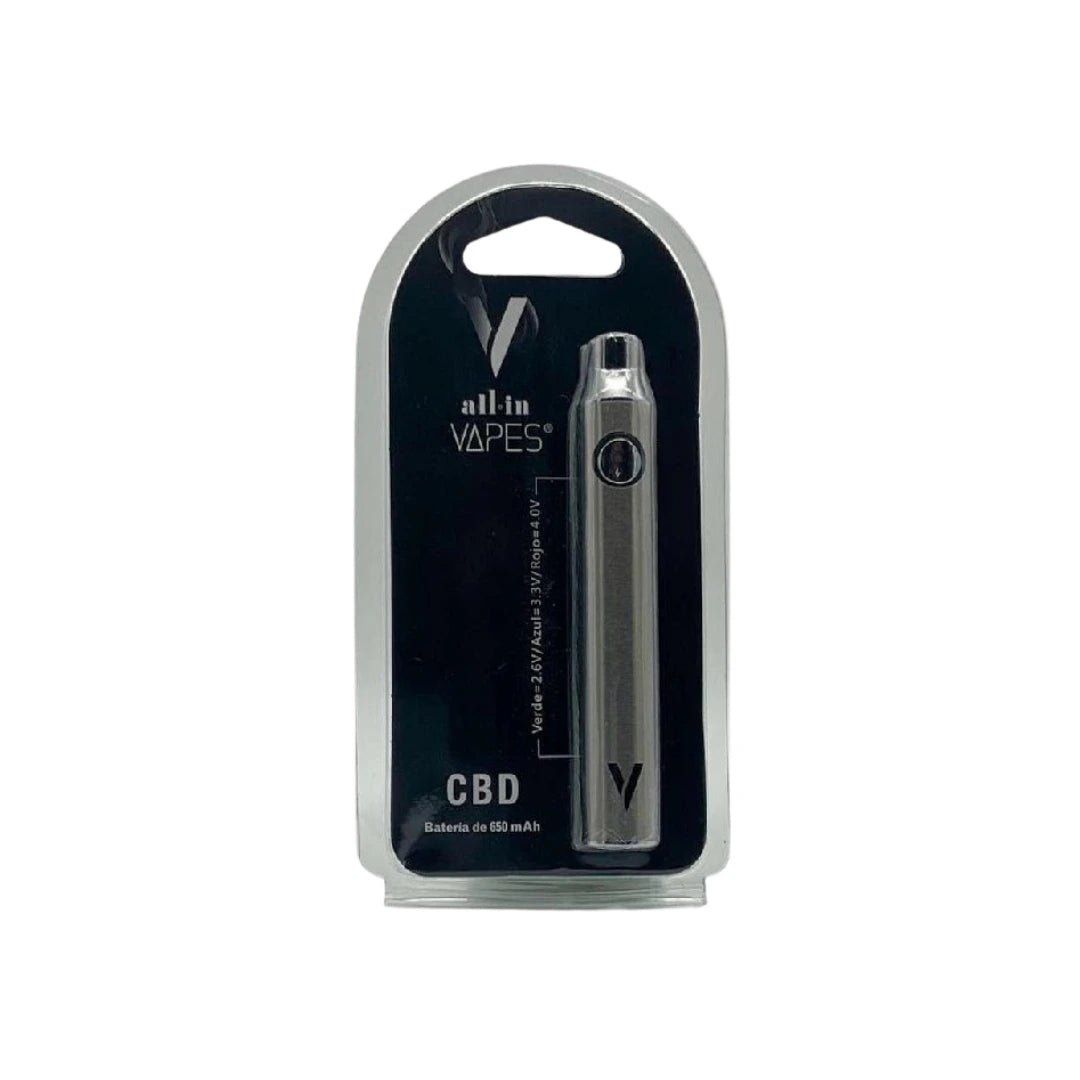 All In Vapes - CBD Batería 650 mAh - Baterías Destilados - All in vapes | BAD - ALI - CBD - 02