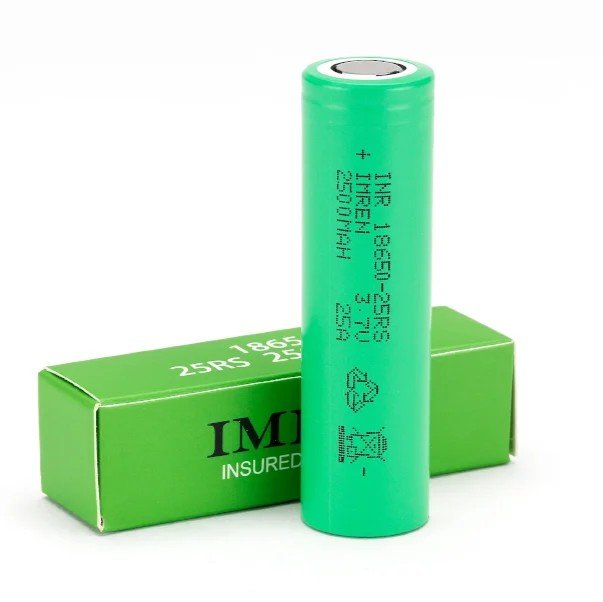 IMREN - 25RS 18650 2500mAh 20A - Baterias - IMREN | BAT-IMR-25R-1