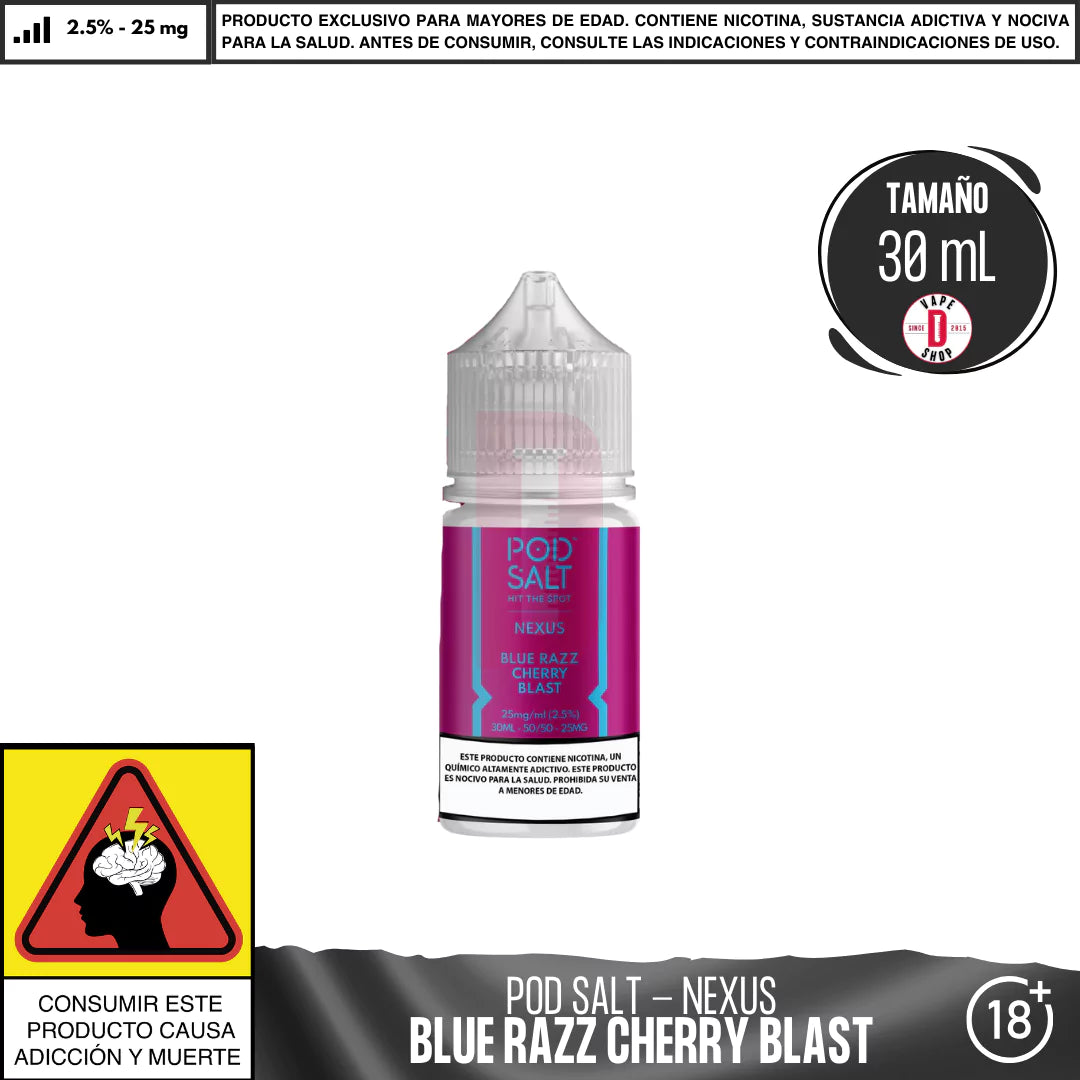 Blue Razz Cherry Blast Salts