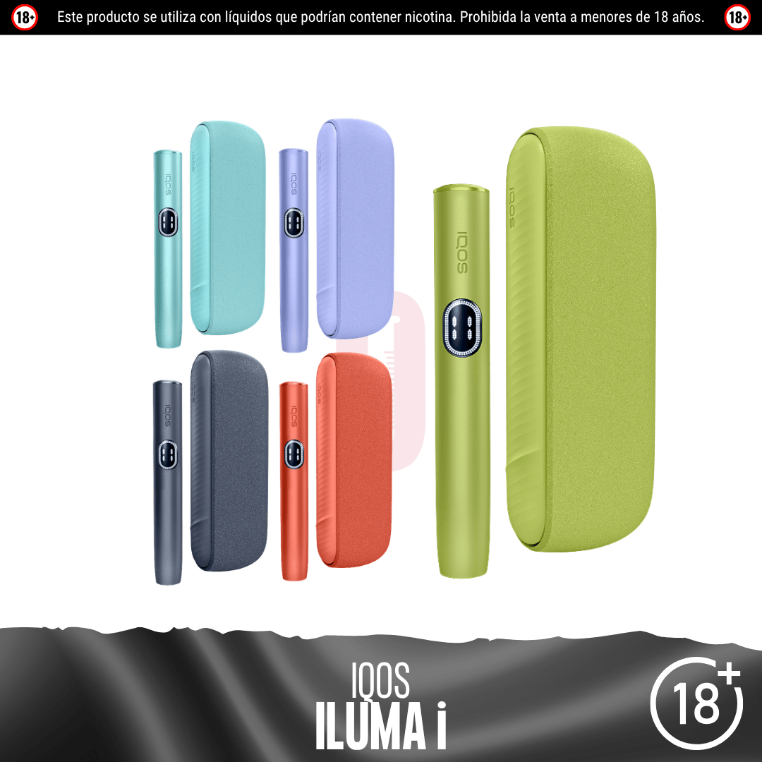 IQOS - ILUMA i - Calentamiento de Tabaco - IQOS | EQ-IQUOS-CT-ILUI-AZB