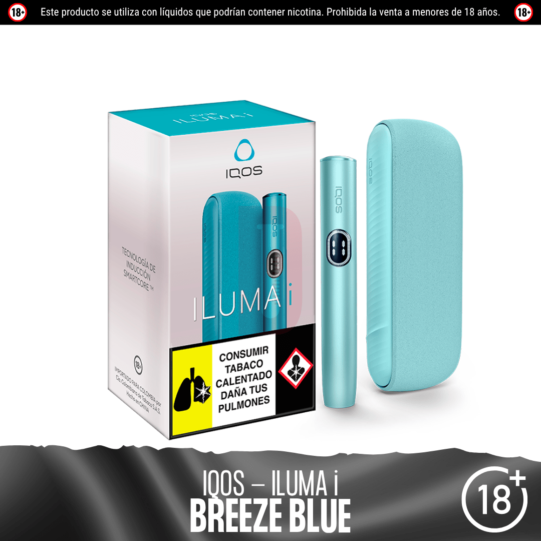 IQOS - ILUMA i - Calentamiento de Tabaco - IQOS | EQ-IQUOS-CT-ILUI-AZB