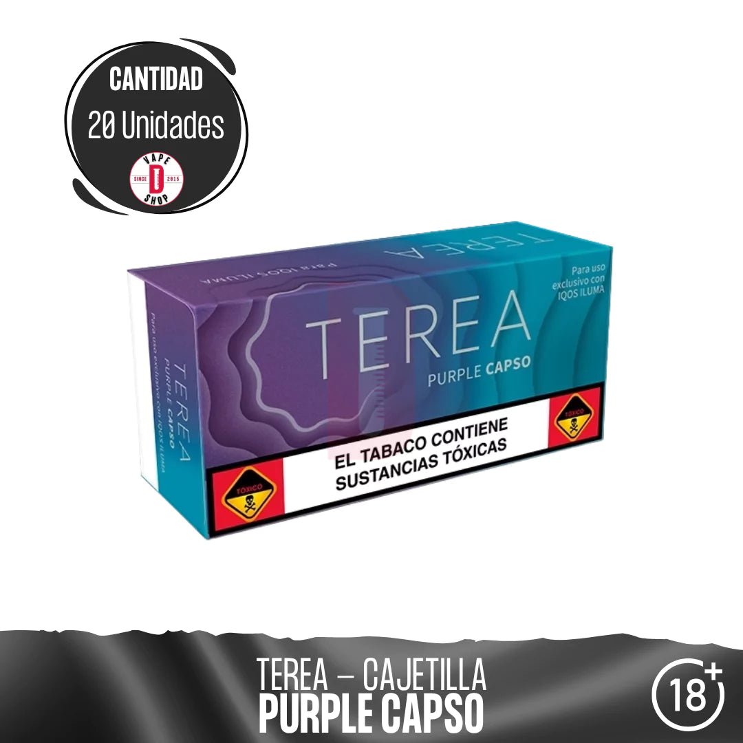IQOS - TEREA - Calentamiento de Tabaco - IQOS | TC - TEREA - PUR - C20