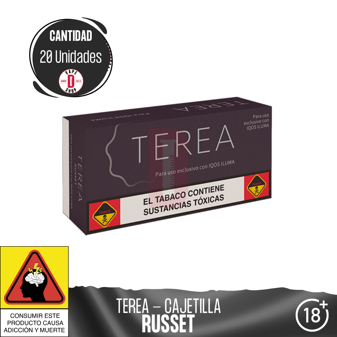 IQOS - TEREA - Calentamiento de Tabaco - IQOS | TC - TEREA - RUS - C20