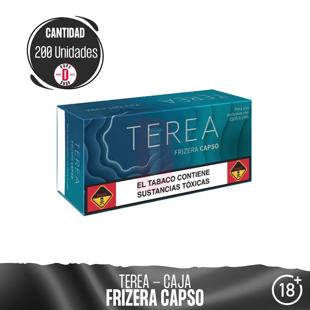 IQOS - TEREA - Calentamiento de Tabaco - IQOS | TC - TEREA - FCA - C200
