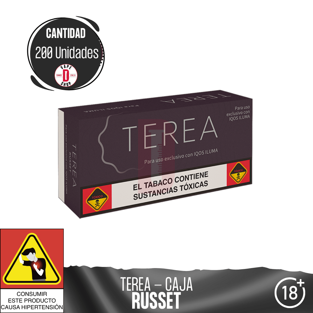 IQOS - TEREA - Calentamiento de Tabaco - IQOS | TC - TEREA - RUS - C200