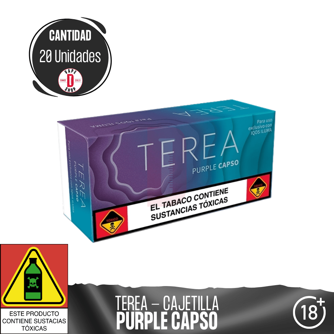 IQOS - TEREA - Calentamiento de Tabaco - IQOS | TC - TEREA - PUR - C20