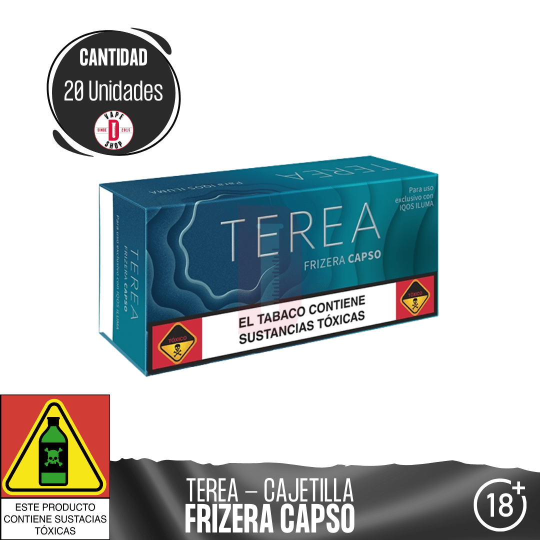 IQOS - TEREA - Calentamiento de Tabaco - IQOS | TC - TEREA - FCA - C20
