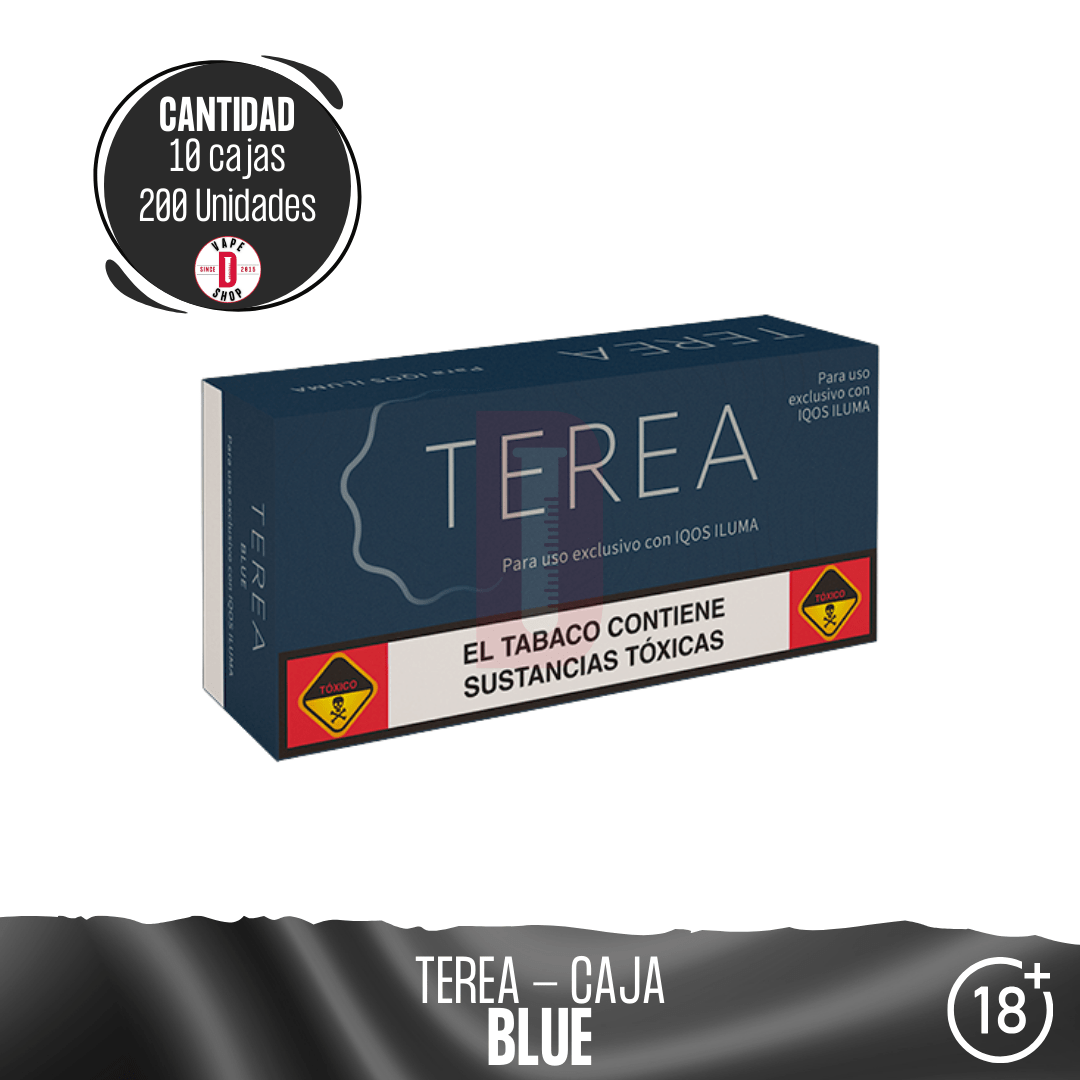 IQOS - TEREA - Calentamiento de Tabaco - IQOS | TC-TEREA-BLU-C200
