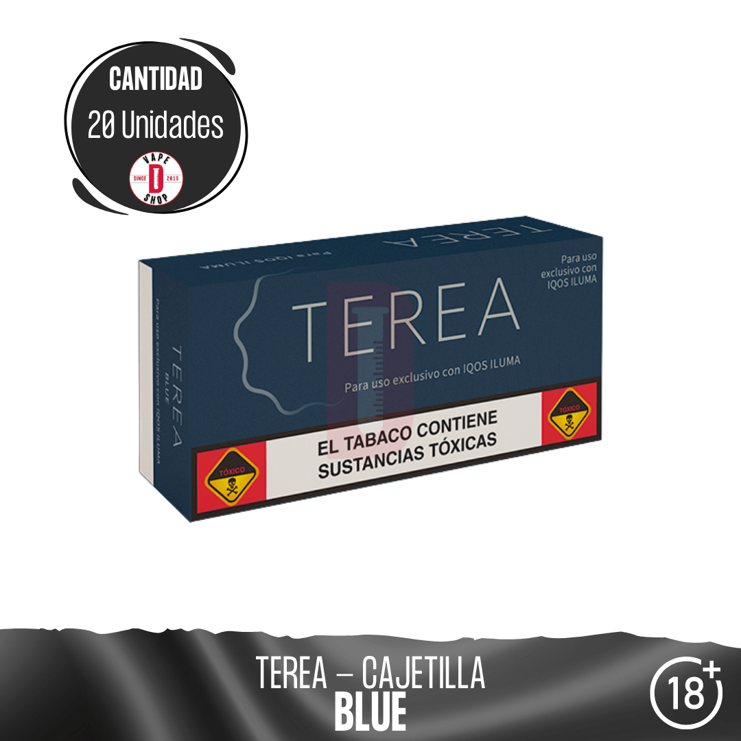 IQOS - TEREA - Calentamiento de Tabaco - IQOS | TC-TEREA-BLU-C20