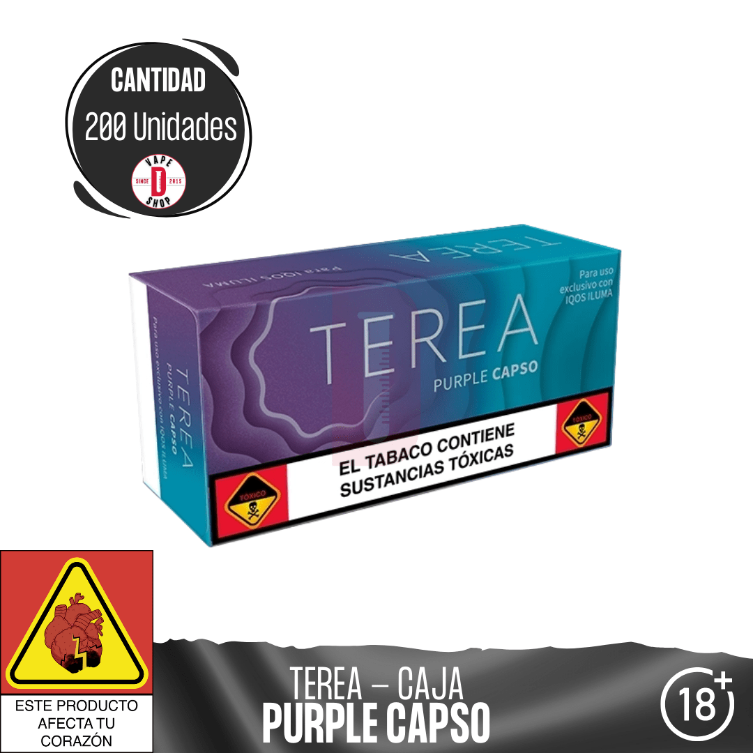 IQOS - TEREA - Calentamiento de Tabaco - IQOS | TC - TEREA - PUR - C200