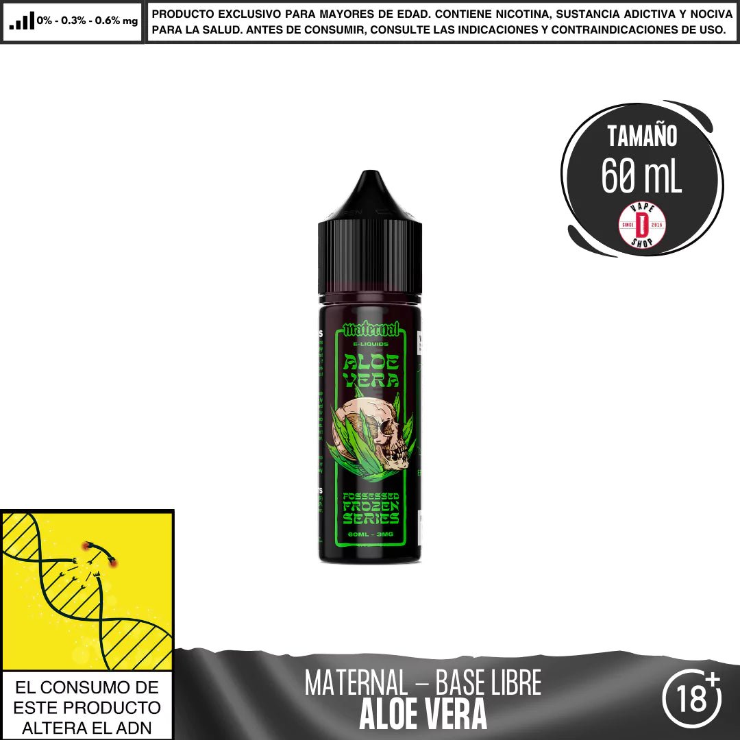 Aloe Vera by Maternal - Eliquid - IDMX | BL - MTR - ALO - 00