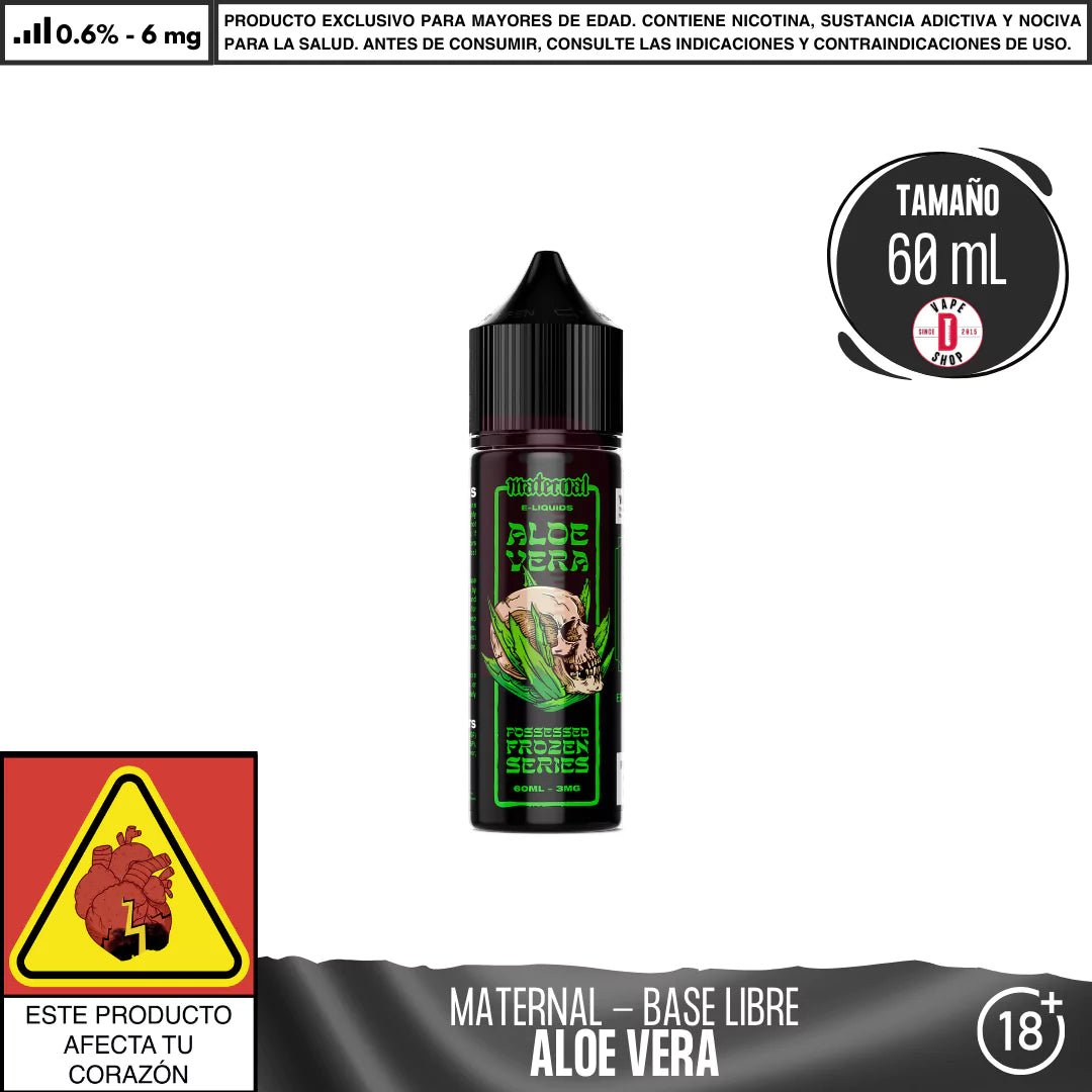 Aloe Vera by Maternal - Eliquid - IDMX | BL - MTR - ALO - 06