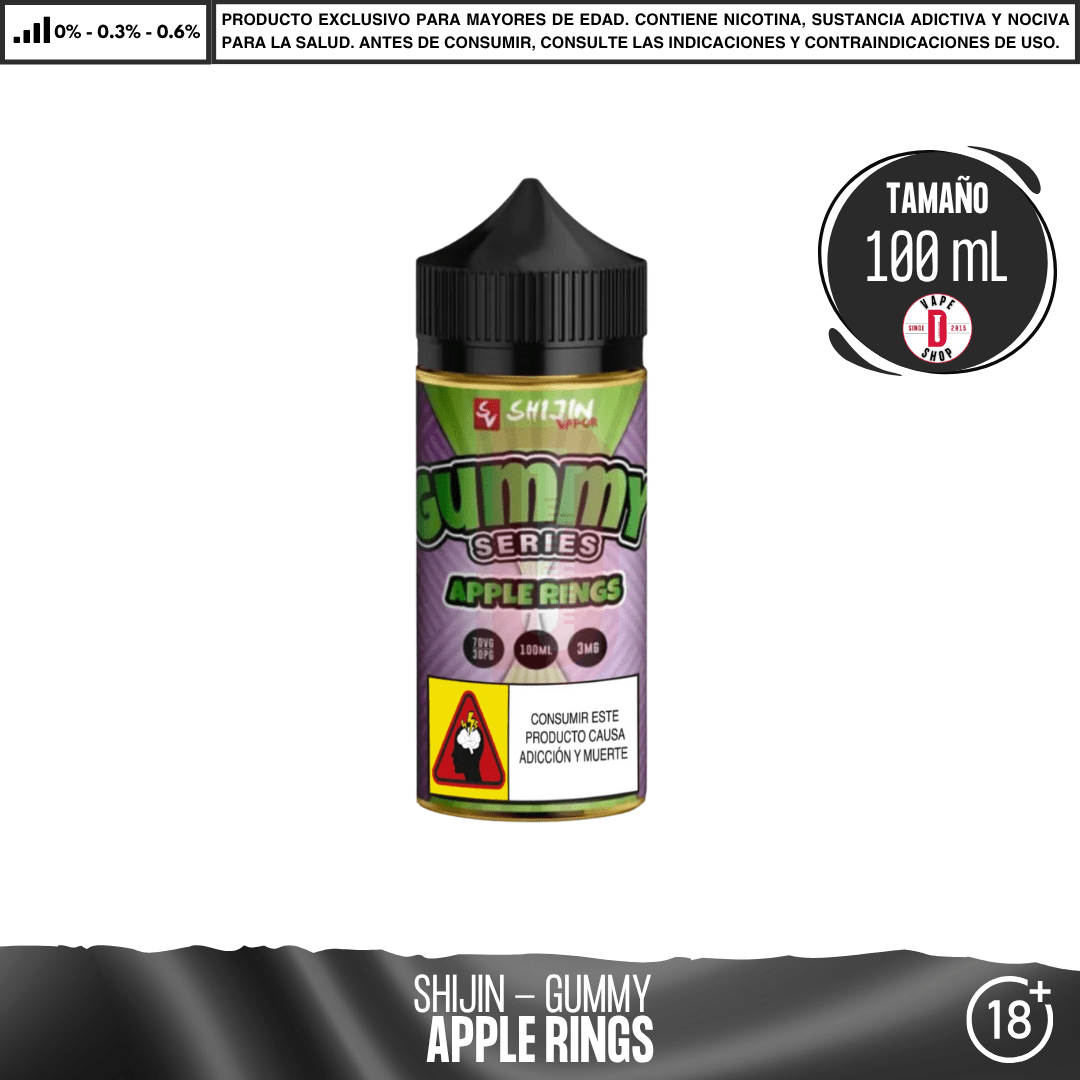 Apple Rings - Eliquid - Shijin | BL-SV-APR-00