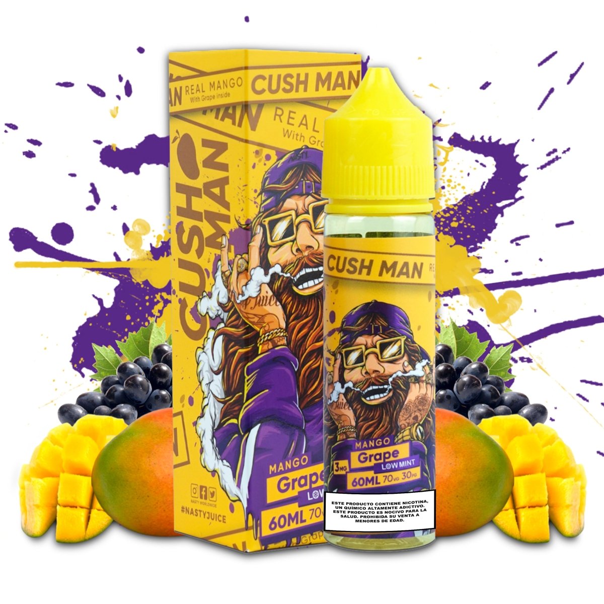 Cushman Mango Grape - Eliquid - Nasty | BL - NJ - CMG - 00