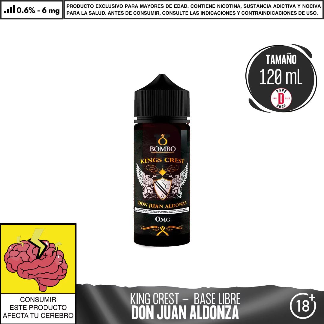 Don Juan Aldonza - Eliquid - King's Crest | BL - KK - DJA - 06