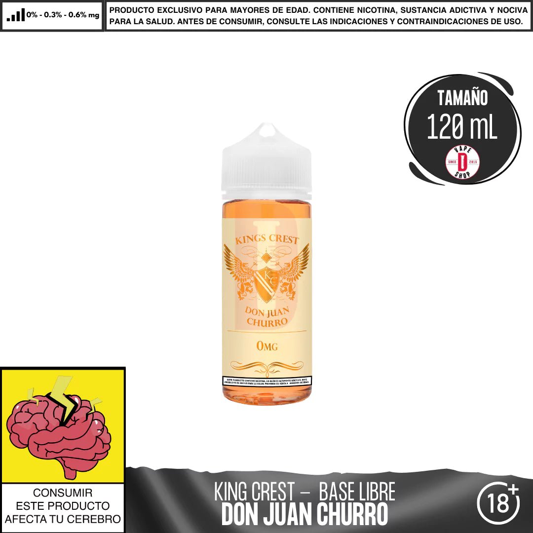 Don Juan Churro - Eliquid - King's Crest | BL - KK - DJCH - 00