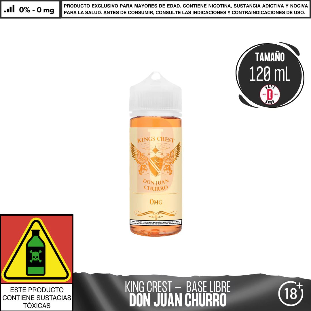 Don Juan Churro - Eliquid - King's Crest | BL - KK - DJCH - 00