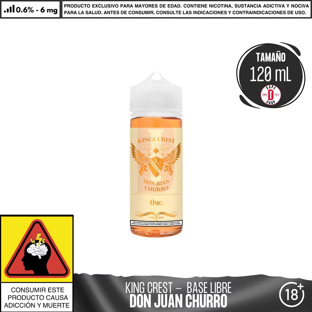 Don Juan Churro - Eliquid - King's Crest | BL - KK - DJCH - 06