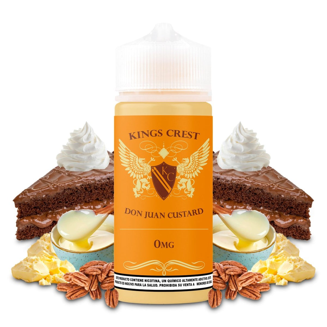 Don Juan Custard - Eliquid - Kings Crest | BL - KK - DJCUS - 00