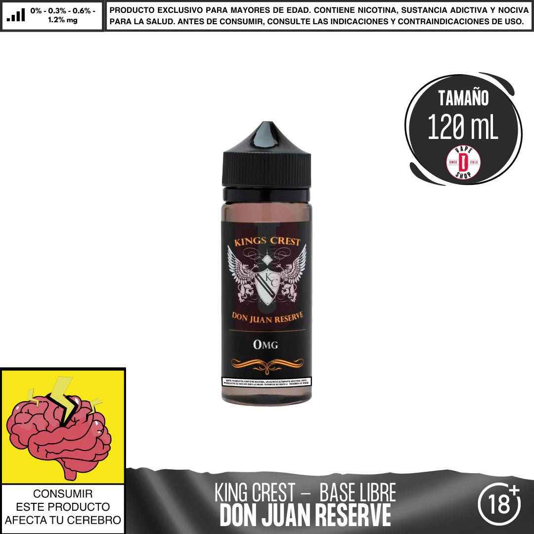 Don Juan Reserve - Eliquid - King's Crest | BL - KK - DJR - 00