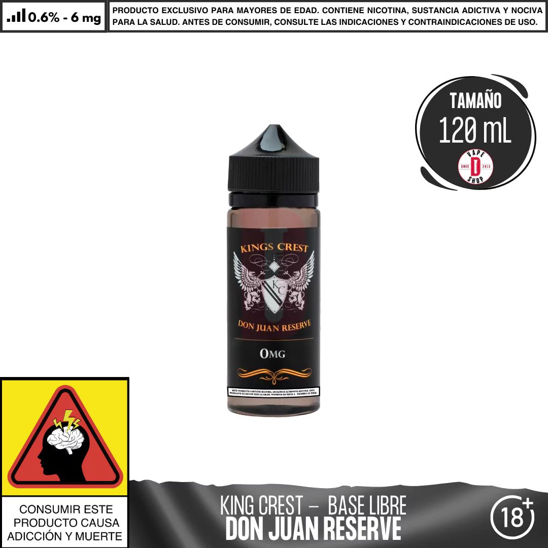 Don Juan Reserve - Eliquid - King's Crest | BL - KK - DJR - 06