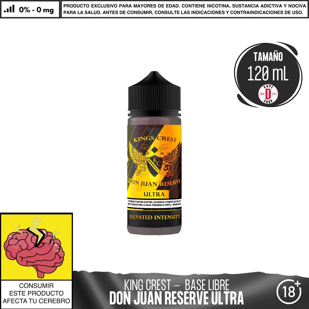 Don Juan Reserve Ultra - Eliquid - King's Crest | BL - KK - DJR - ULT - 00