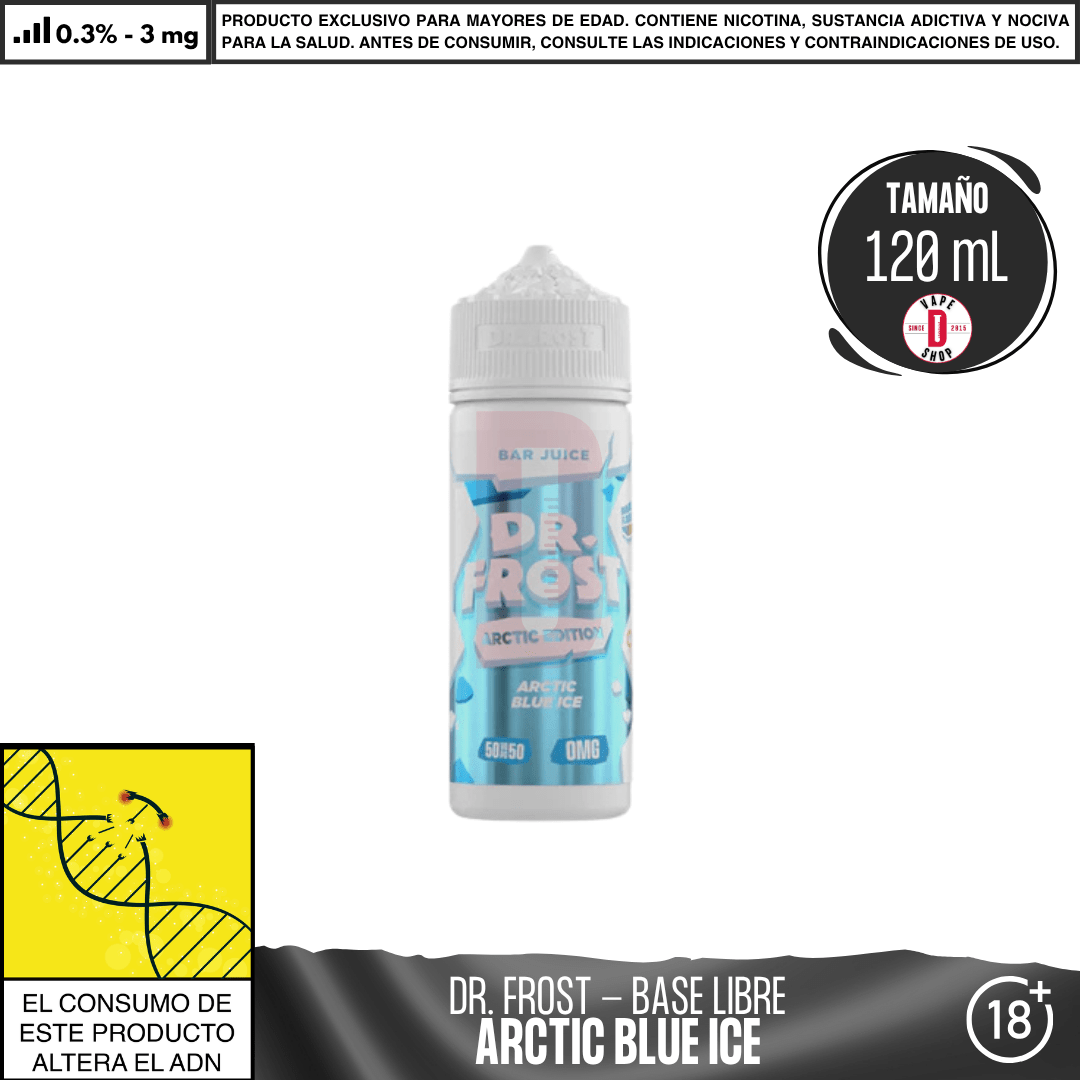 Dr Frost – Arctic Edition – Bar Juice - Eliquid - Dr Frost | BL - DF - AE - BJ - AB - 03