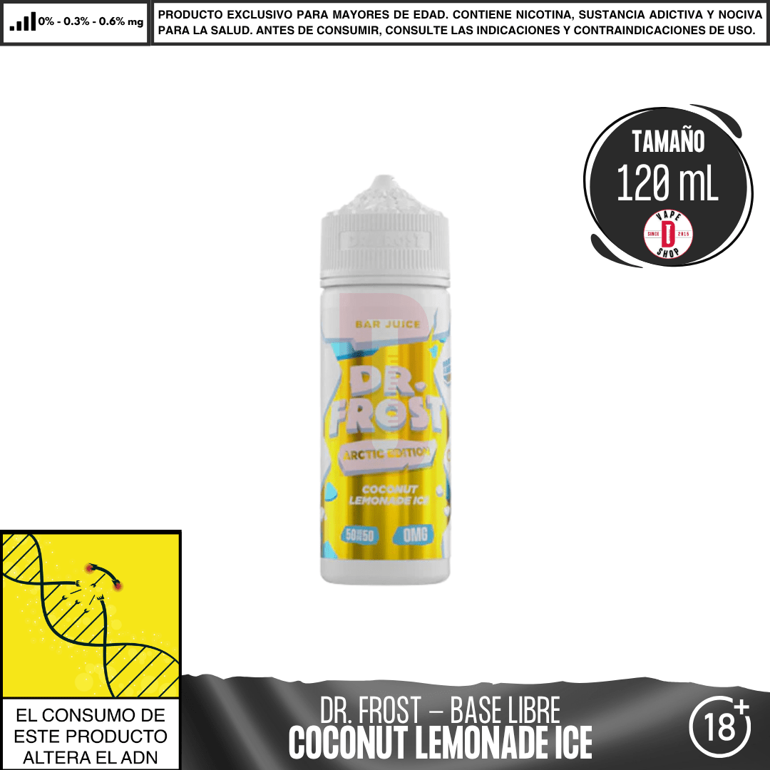 Dr Frost – Arctic Edition – Bar Juice - Eliquid - Dr Frost | BL - DF - AE - BJ - BR - 06