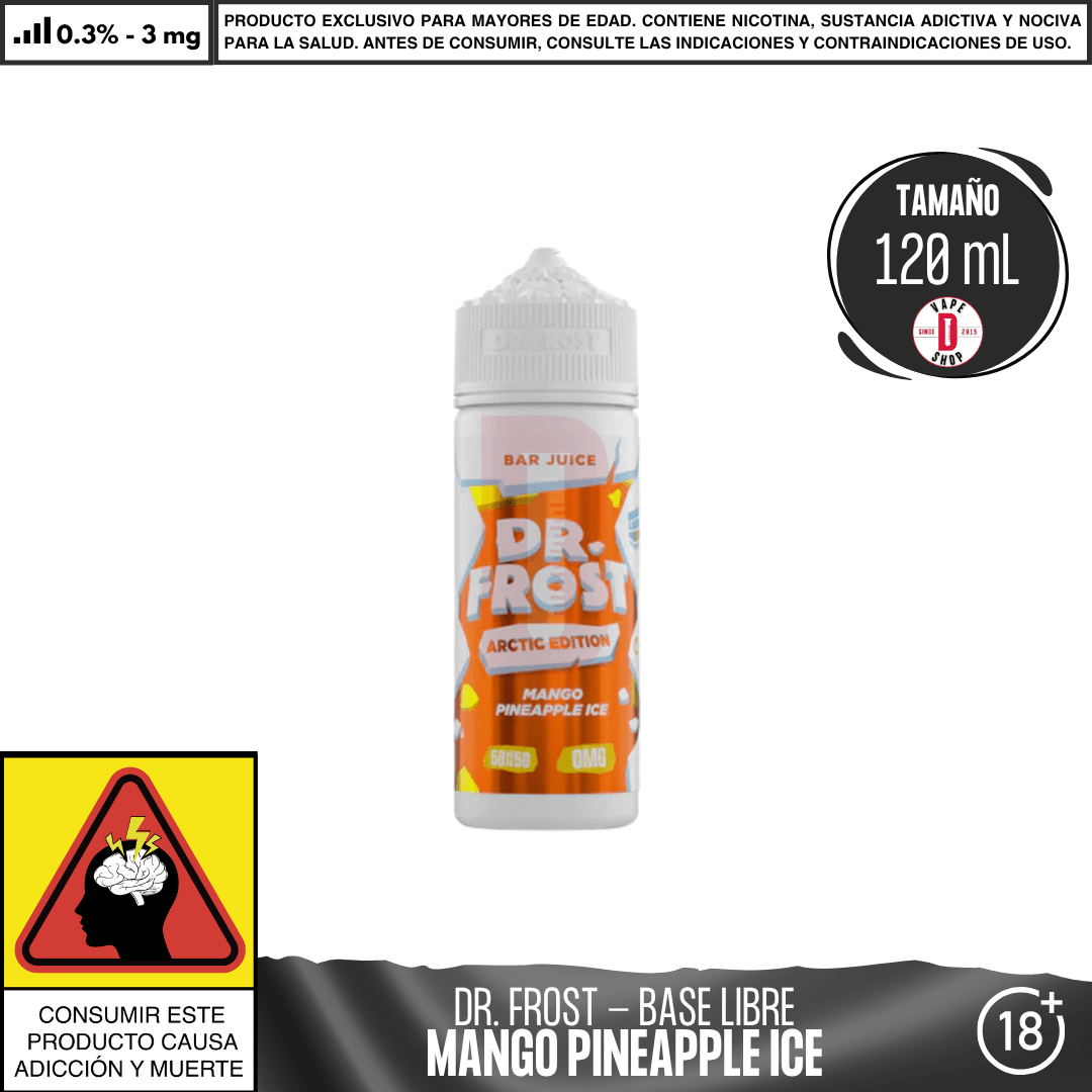 Dr Frost – Arctic Edition – Bar Juice - Eliquid - Dr Frost | BL - DF - AE - BJ - MP - 03