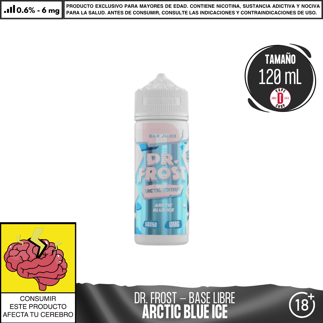 Dr Frost – Arctic Edition – Bar Juice - Eliquid - Dr Frost | BL - DF - AE - BJ - AB - 06