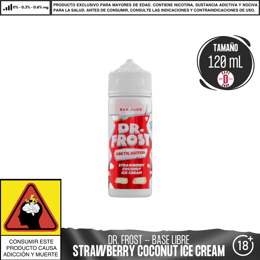 Dr Frost – Arctic Edition – Bar Juice - Eliquid - Dr Frost | BL - DF - AE - BJ - SI - 06