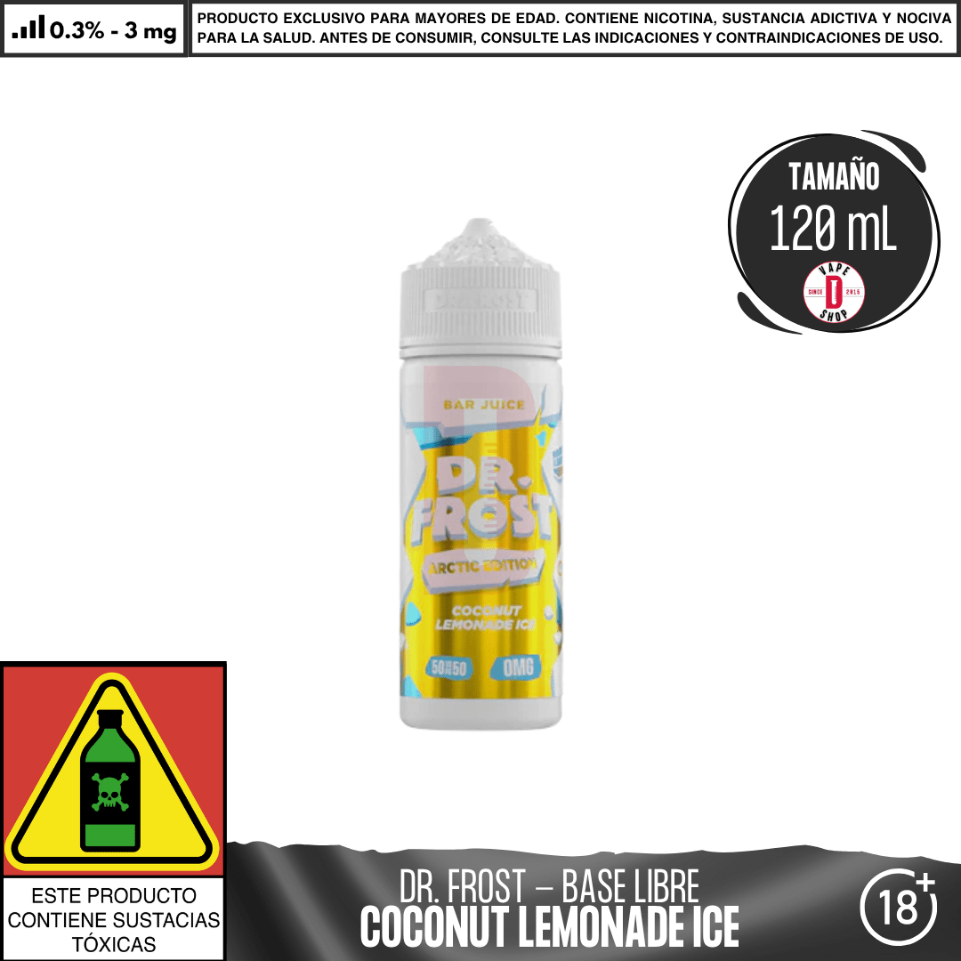 Dr Frost – Arctic Edition – Bar Juice - Eliquid - Dr Frost | BL - DF - AE - BJ - CL - 03