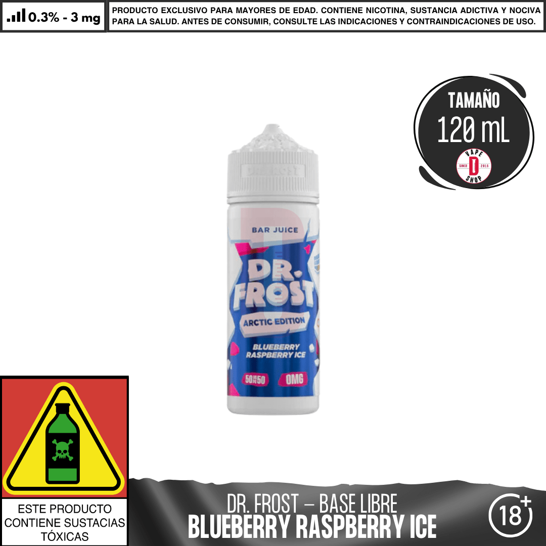 Dr Frost – Arctic Edition – Bar Juice - Eliquid - Dr Frost | BL - DF - AE - BJ - BR - 03