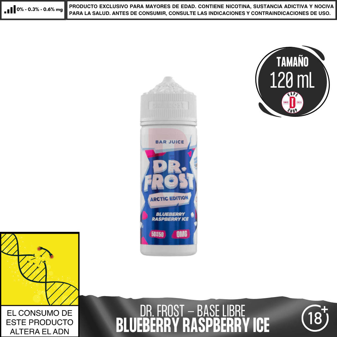 Dr Frost – Arctic Edition – Bar Juice - Eliquid - Dr Frost | BL - DF - AE - BJ - AB - 06