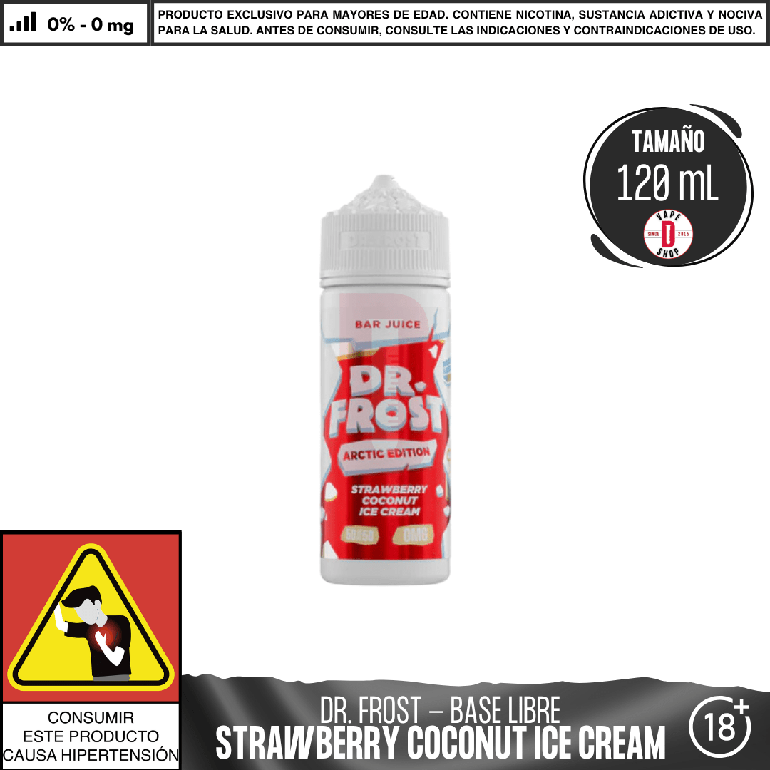 Dr Frost – Arctic Edition – Bar Juice - Eliquid - Dr Frost | BL - DF - AE - BJ - SI - 06