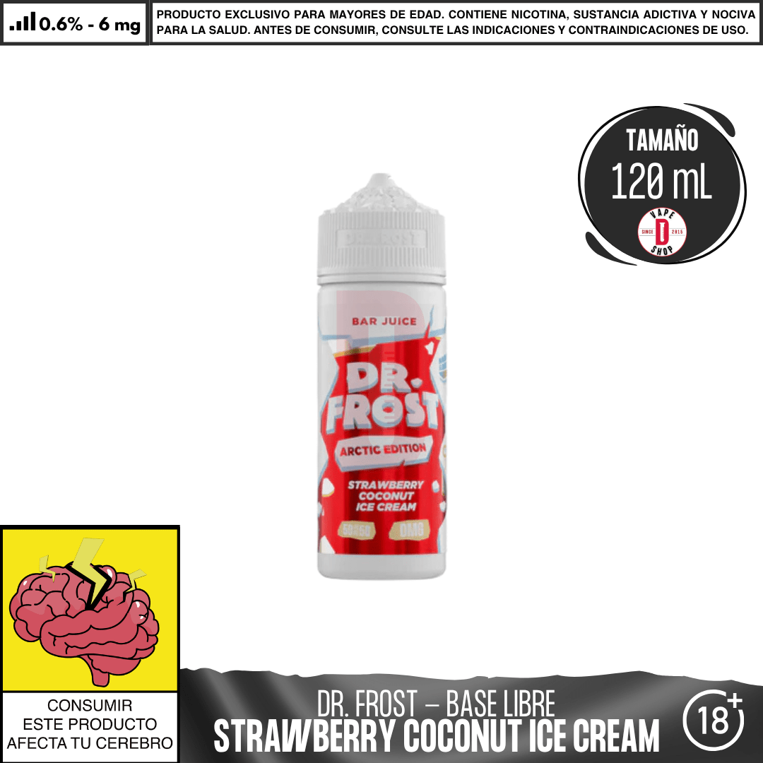 Dr Frost – Arctic Edition – Bar Juice - Eliquid - Dr Frost | BL - DF - AE - BJ - SC - 06