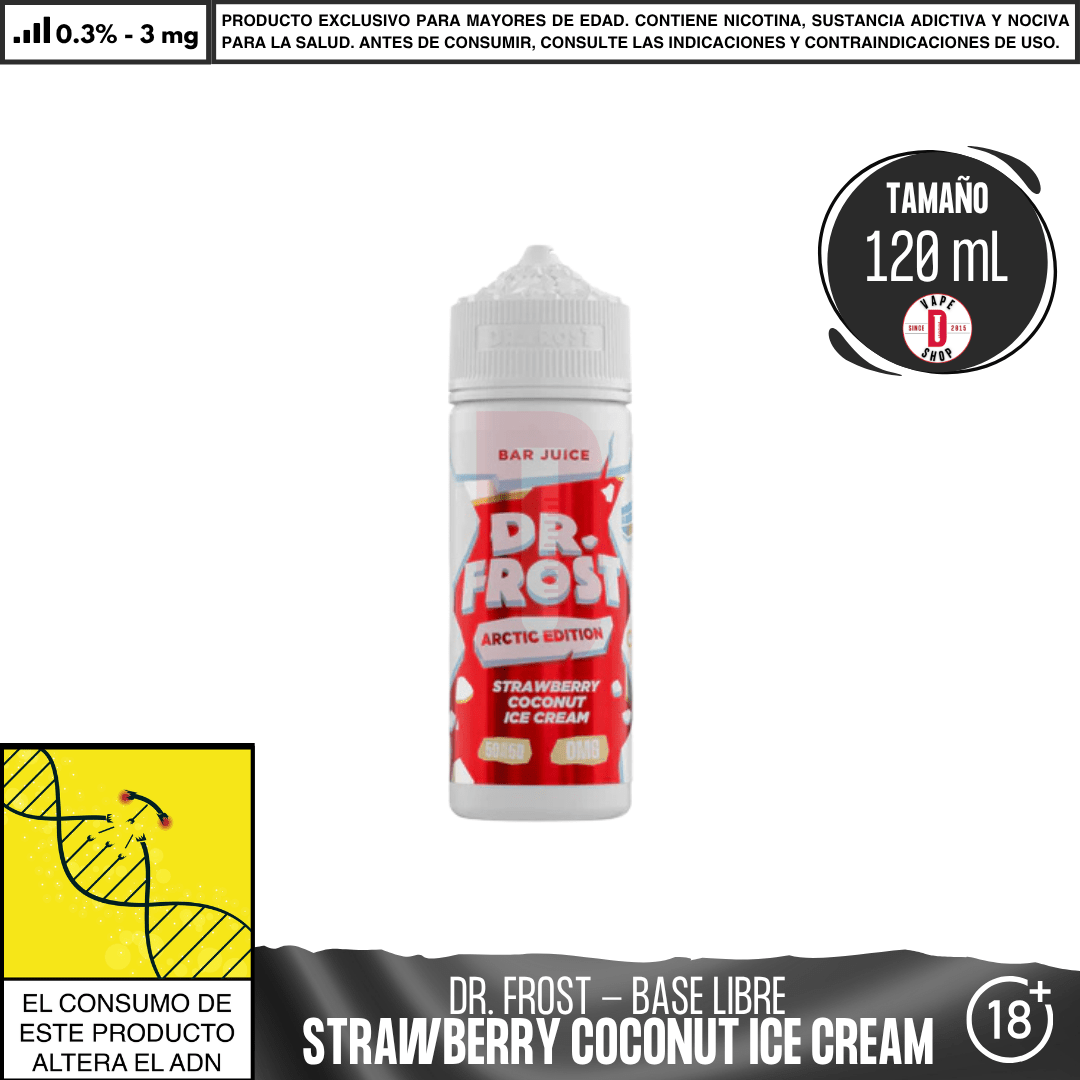 Dr Frost – Arctic Edition – Bar Juice - Eliquid - Dr Frost | BL - DF - AE - BJ - SC - 03