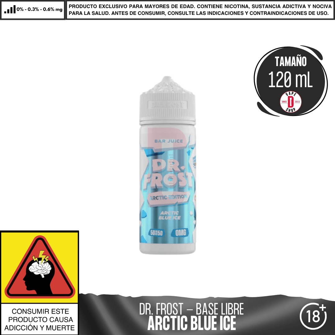 Dr Frost – Arctic Edition – Bar Juice - Eliquid - Dr Frost | BL - DF - AE - BJ - AH - 06